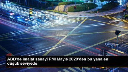 ABD’de imalat sanayi PMI Mayıs 2020’den bu yana en düşük düzeyde